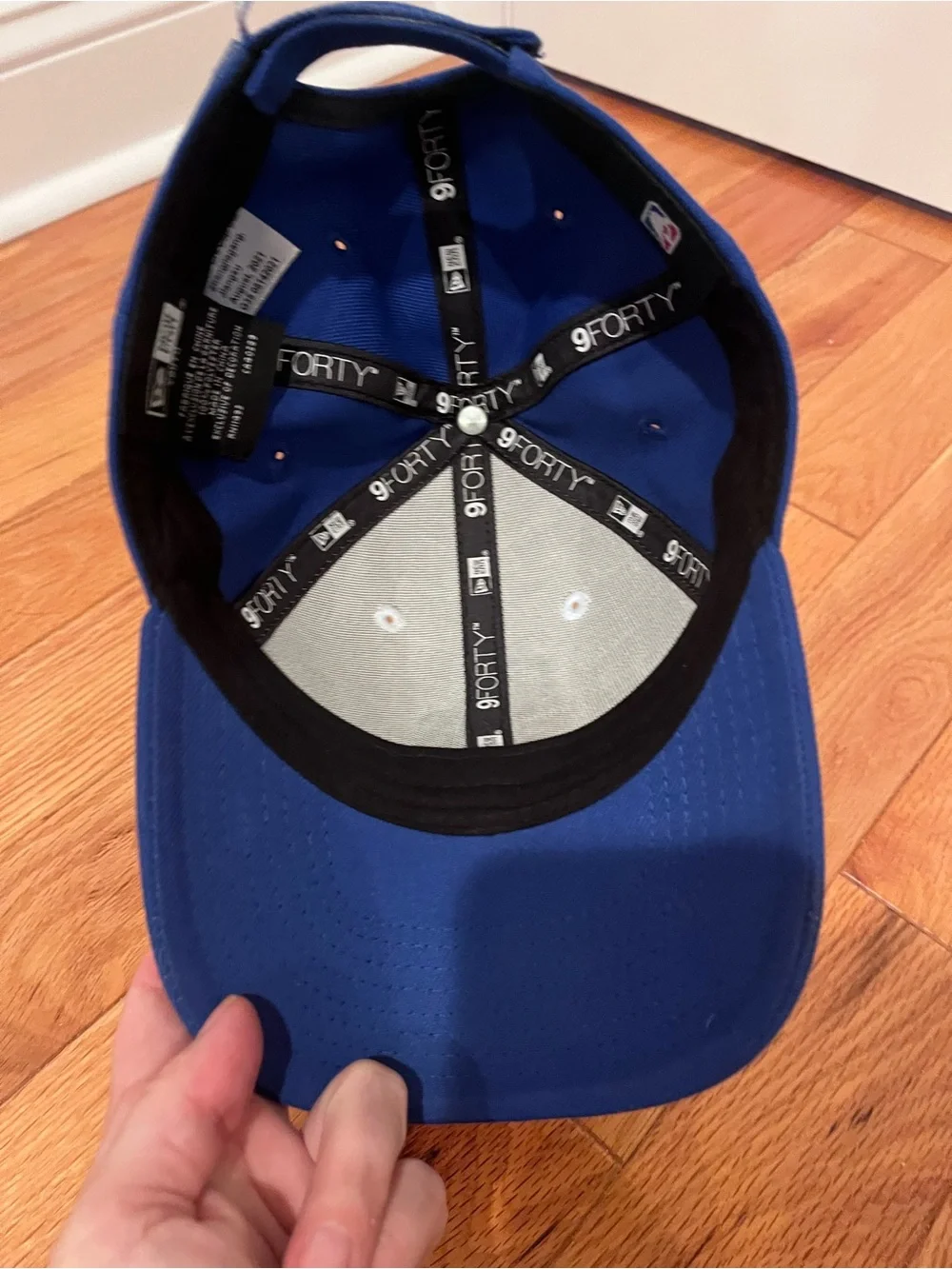 Philadelphia 76ers Youth Blue & White Baseball Cap